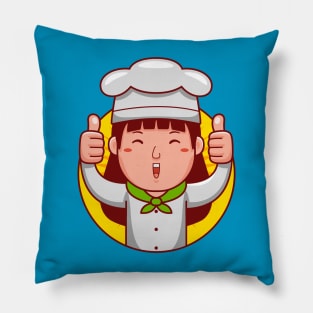 Baker Woman Pillow