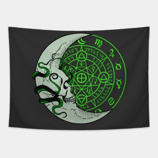 Lovecraft Moon Tapestry