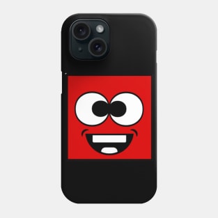 Cute funny cool facial expression retro design Phone Case