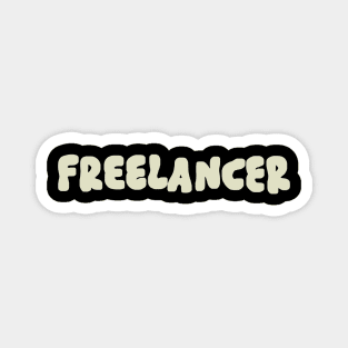 Freelancer Playful Type Magnet