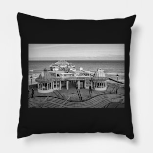 Cromer pier captured from above Pillow