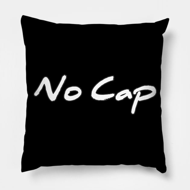 No Cap Pillow by ComeBacKids