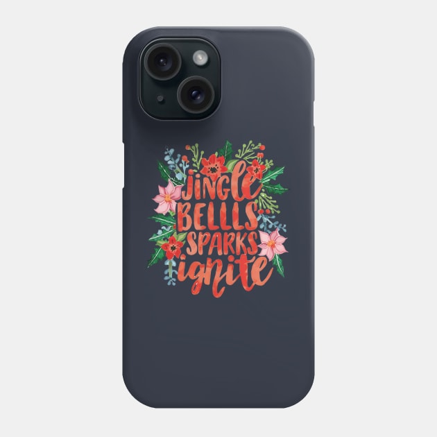 Jingle Bells Sparks Ignite Christmas Special Phone Case by Joker & Angel