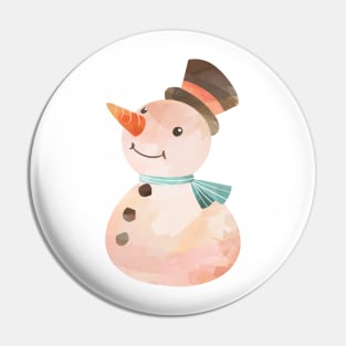 funny snowman Pin