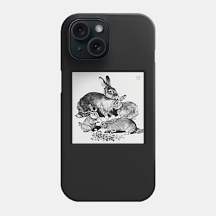 Chinese New Year Of The Rabbit Phone Case