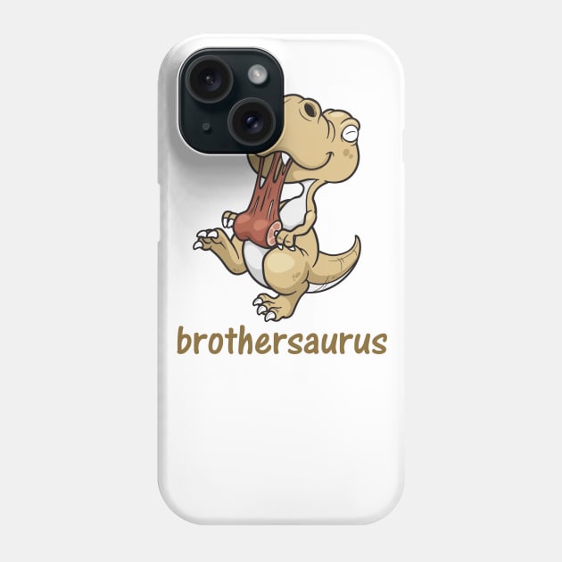 Brothersaurus Phone Case by cdclocks