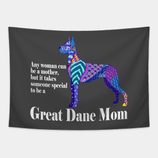 Great Dane Mom Tapestry