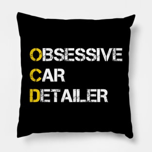 Car Detailing Car Wash Tee For Car Detailer Polisher Pillow