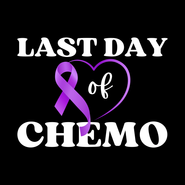 Last Day Of Chemo Radiation Cancer Awareness Survivor by IYearDesign