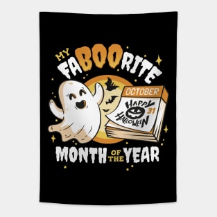 FaBOOrite Month v2 Tapestry