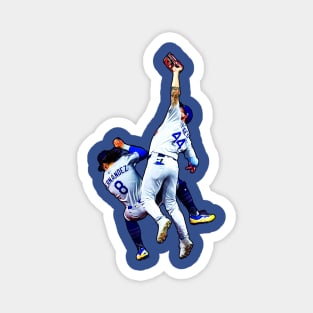 Andy Pages Catch - Dodgers World Series - Game 7 Saving The Catch Magnet