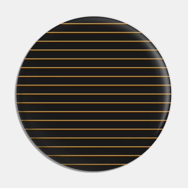 Pretty Simple Gold Stripes Pin by GDCdesigns