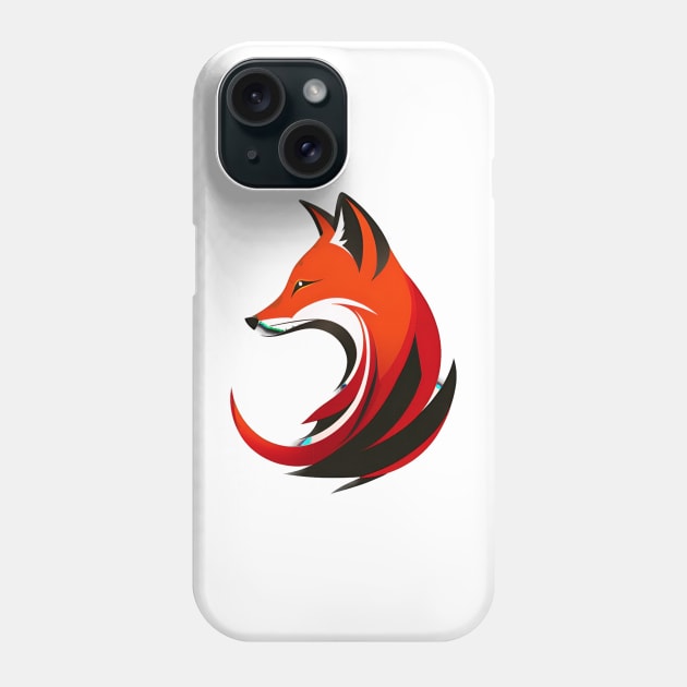 Focus Fox Face Phone Case by Holisticfox