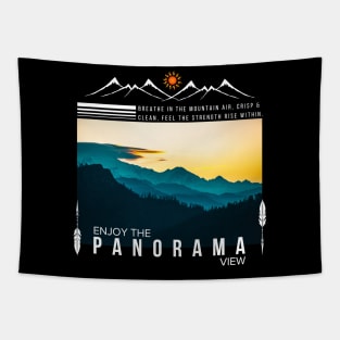 Scenic Altitude View: Where Mountains Whisper and Panoramas Roar! Tapestry