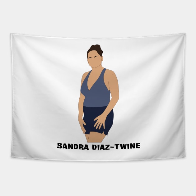 Sandra Diaz-Twine Tapestry by katietedesco