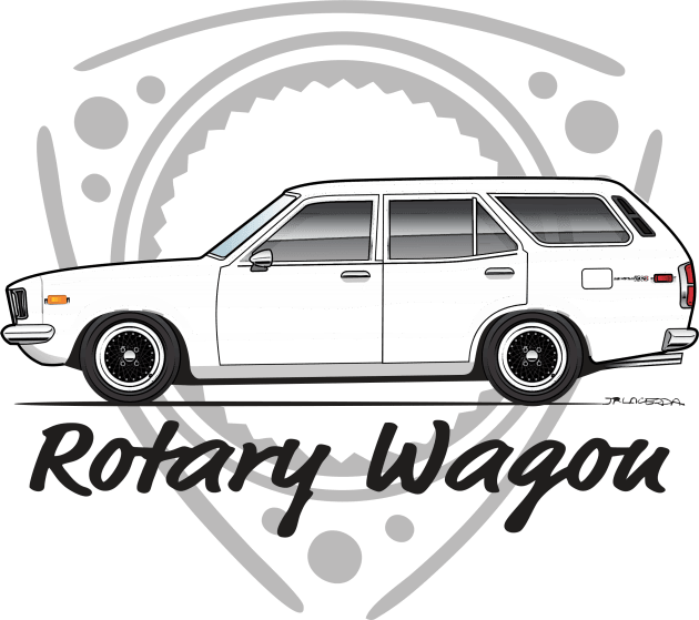 Multi Color Rotary Wagon Kids T-Shirt by JRCustoms44