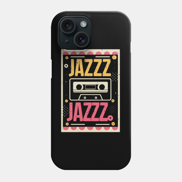 cassette Tape jazz Phone Case by Aldrvnd