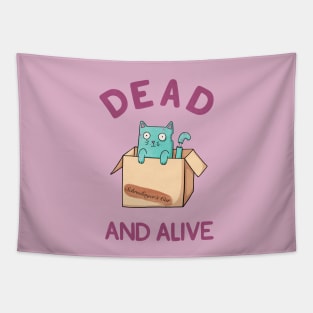 Schrodinger's (Undead) Cat Tapestry