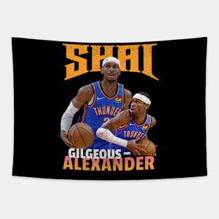 shai-gilgeous-alexander-sga Tapestry