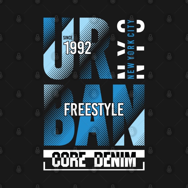 NYC 1992 urban core denim by Teefold