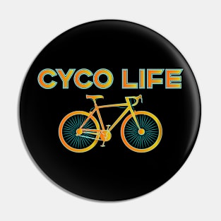 Amazing CYCO (CYCLE) LIFE Pin