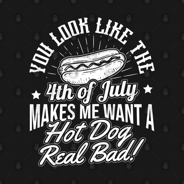 You Look Like the Fourth of July Hot Dog by aneisha