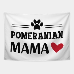 Pomeranian Mama Tapestry