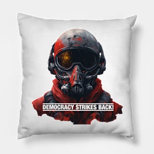 Helldivers 2 - Rebel Commando Pillow