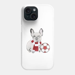 Football Supporting French Bulldog Phone Case