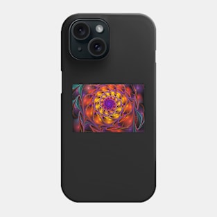 Fractal rose Phone Case