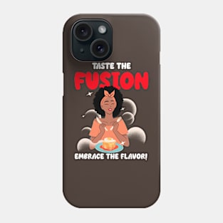 Food bloggers fusion and flavor Phone Case