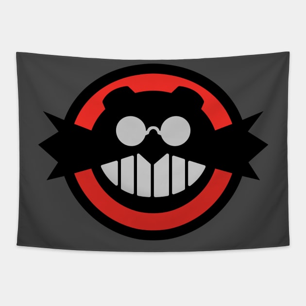 Robotnik Logo Tapestry by winstongambro