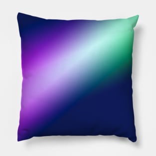 blue white green texture art Pillow