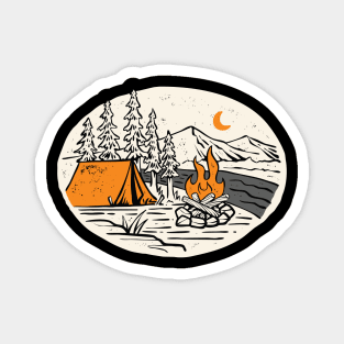 Camping Magnet