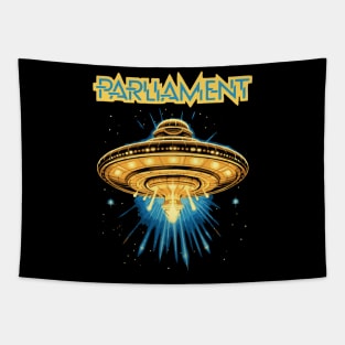 Parliament Funkadelic Retro Mothership UFO Rock Funk Throwback Tapestry