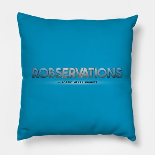 Robservations Official Logo Pillow
