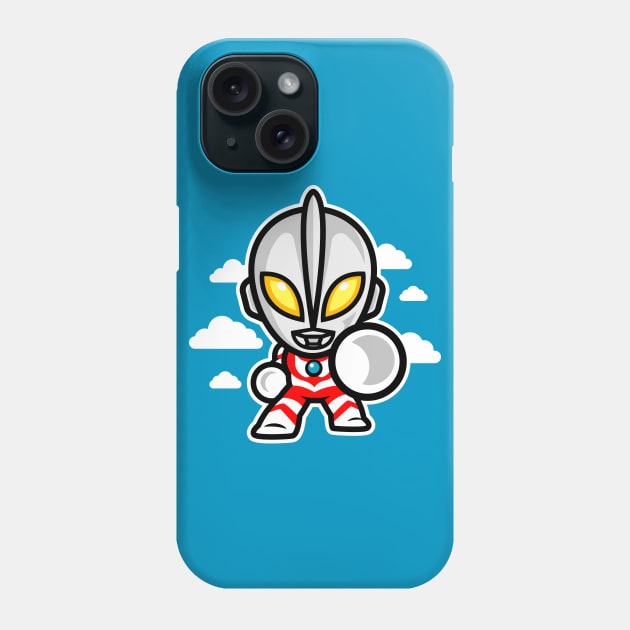 ChibiUltra  (Collab with Evasinmas) Phone Case by demonigote