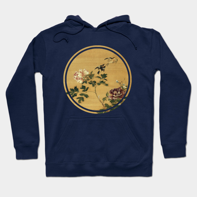 japanese flower hoodie