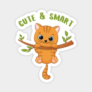 Cute and Smart Cookie Sweet kitty baby tiger cute baby outfit Magnet