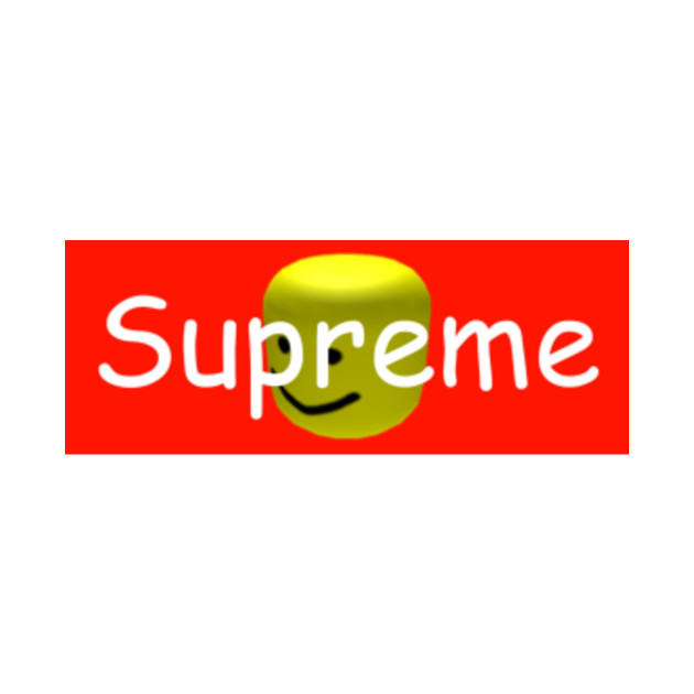 Supreme X Roblox - Meme - T-Shirt | TeePublic