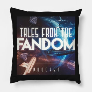 Tales from the Fandom Podcast Original Logo Pillow