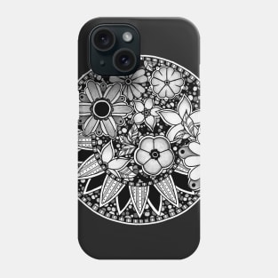 Retro Flower Mandala Phone Case