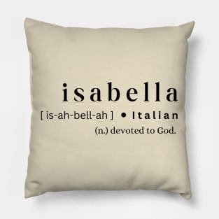 Isabella Pillow