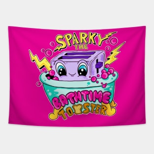 Sparky the Bathtime Toaster Tapestry