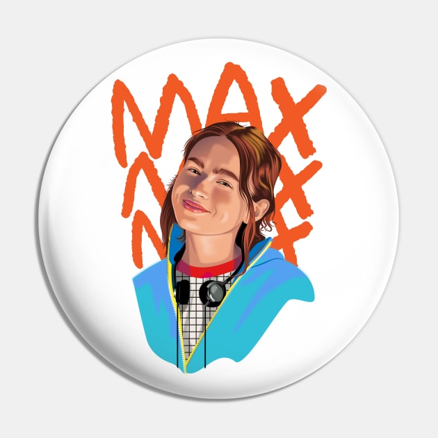 Max Mayfield Stranger Things Pin by Laksana Ardie Store