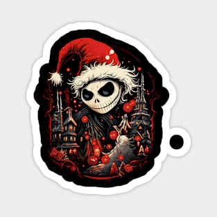 Creepy Christmas - Christmas Halloween motif Magnet