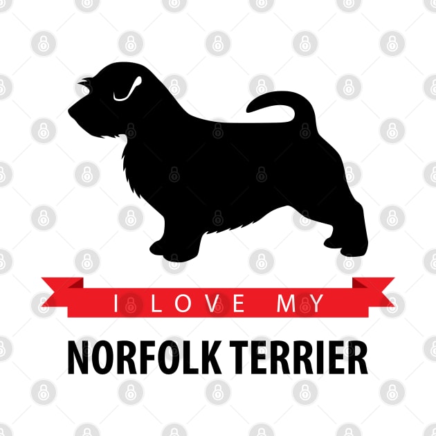 I Love My Norfolk Terrier by millersye