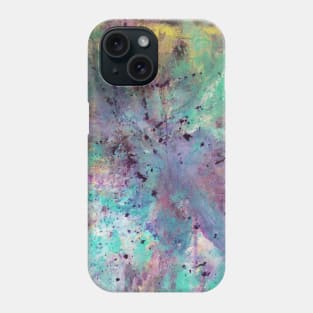 colors of the thistle painting Phone Case