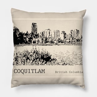 Coquitlam British Columbia Pillow