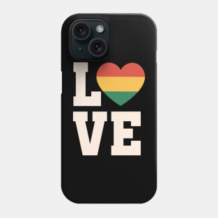 Love Black History Month Gift Phone Case